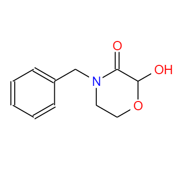  CAS：287930-73-8,中文名称：4-苄基-2-羟基-吗啉-3-酮 英文名称：4-Benzyl-2-hydroxy-morpholin-3-one
