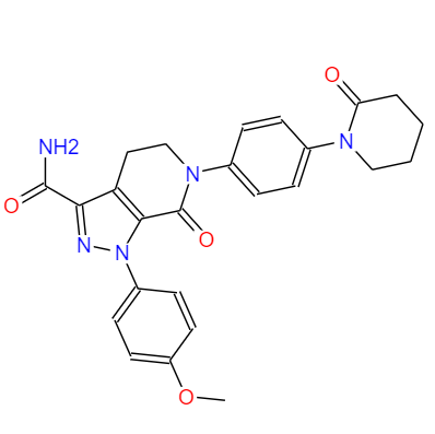 CAS：503612-47-3,中文名称：阿哌沙班 英文名称：Apixaban 