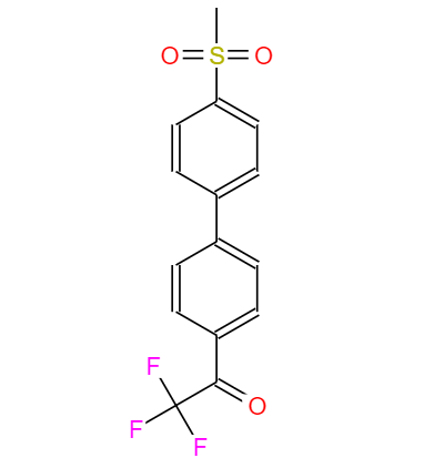 CAS：893407-18-6,英文名称：2,2,2-Trifluoro-1-(4'-(methylsulfonyl)-[1,1'-biphenyl]-4-yl)ethanone 