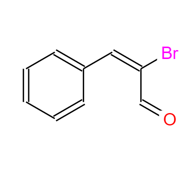 CAS：5443-49-2，中文名称：溴代肉桂醛 英文名称：Alpha-Bromocinnamaldehyde 
