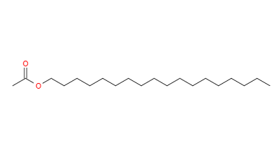 CAS：822-23-1，中文名称：乙酸十八酯 英文名称：Stearyl acetate 