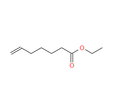 CAS：25118-23-4，中文名称：6-庚烯酸乙酯 英文名称：Ethyl 6-heptenoate 