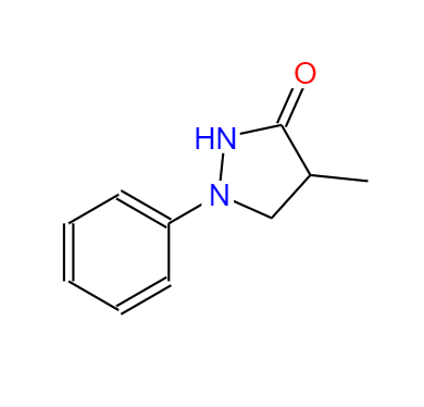 CAS：2654-57-1,中文名称：1-苯基-4-甲基-3-吡唑烷酮 英文名称：1-Phenyl-4-methyl-3-pyrazolidone 