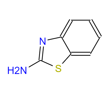 CAS：136-95-8,中文名称：2-氨基苯并噻唑 英文名称：2-Benzothiazolamine 