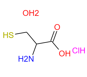 CAS：96998-61-7,中文名称：DL-半胱氨酸盐酸盐,一水 英文名称：DL-Cysteine·HCl·H2O 