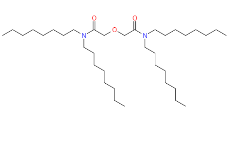 CAS： 342794-43-8，中文名称： AcetaMide, 2,2'-oxybis[N,N-dioctyl- 