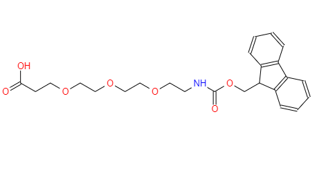 CAS： 867062-95-1，中文名称： Fmoc-12-氨基-4,7,10-三氧杂十二烷酸 英文名称：Fmoc-12-amino-4,7,10-trioxadodecanoicacid 
