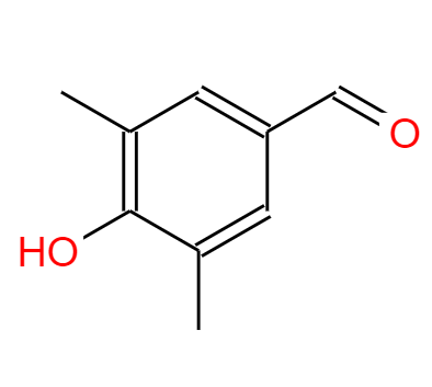  CAS： 2233-18-3，中文名称： 4-羟基-3,5-二甲基苯甲醛 英文名称：4-Hydroxy-3,5-dimethylbenzaldehyde