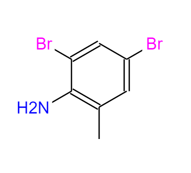 CAS： 30273-41-7，中文名称： 2,4-二溴-6-甲基苯胺 英文名称：2,4-Dibromo-6-methylaniline 