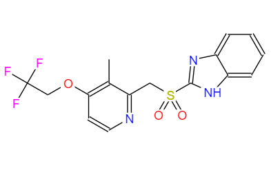 CAS： 131926-99-3，中文名称： 兰索拉唑磺酰化物 英文名称：LANSOPRAZOLE SULFONE 