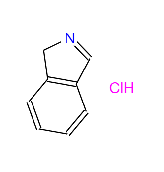 CAS： 32372-82-0，中文名称： 异吲哚啉盐酸盐 英文名称：2,3-Dihydroisoindole hydrochloride 