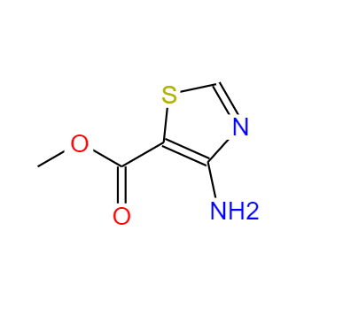 CAS： 278183-10-1，中文名称： 4-氨基-5-噻唑甲酸甲酯 英文名称：Methyl4-aminothiazole-5-carboxylate 