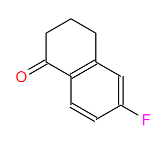 CAS： 703-67-3，中文名称： 6-氟-1-四氢萘酮 英文名称：6-Fluoro-1,2,3,4-tetrahydronaphthalen-1-one 