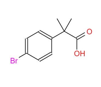 CAS： 32454-35-6，中文名称： 2-(4-溴苯基)-2-甲基丙酸 英文名称：2-(4-bromophenyl)-2-methylpropanoic acid 