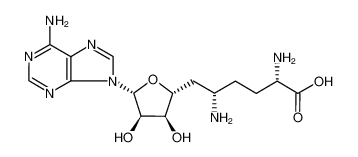 CAS： 58944-73-3，中文名称： 西奈芬净 英文名称：Sinefungin 