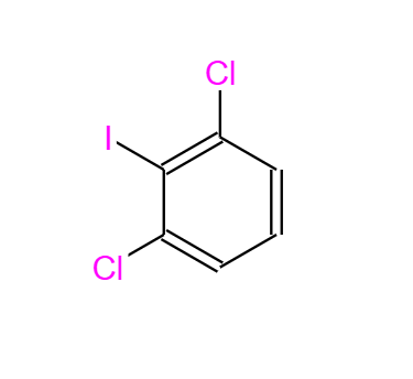 CAS： 19230-28-5，中文名称： 2,6-二氯碘苯 英文名称：2,6-Dichloroiodobenzene 
