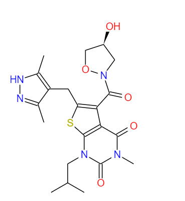 CAS： 496791-37-8，英文名称：AR-C155858 