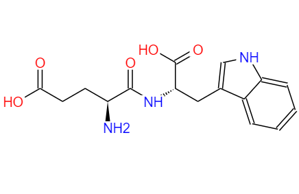 CAS： 38101-59-6，中文名称： 谷氨酰色氨酸 英文名称：H-GLU-TRP-OH 