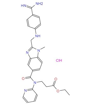 CAS： 211914-50-0，中文名称： 达比加群酯杂质O盐酸盐 英文名称：Dabigatran Etexilate Impurity O HCl 