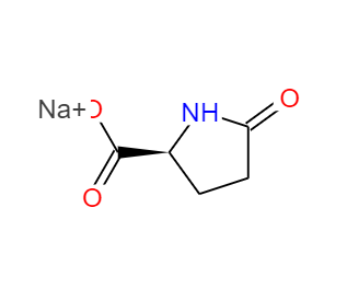  CAS： 28874-51-3，中文名称： 吡咯烷酮羧酸钠 英文名称：SodiumL-pyroglutamate