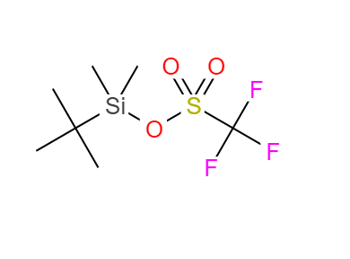 CAS：69739-34-0，中文名称： 叔丁基二甲硅基三氟甲磺酸酯 英文名称：TrifluoroMethanesulfonic acid tert-butyldiMethylsilyl ester 