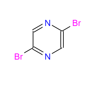 CAS： 23229-26-7，中文名称： 2,5-二溴吡嗪 英文名称：2,5-DibroMopyrazine 