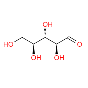 CAS： 24259-59-4，中文名称： L-核糖 英文名称： Ribose 