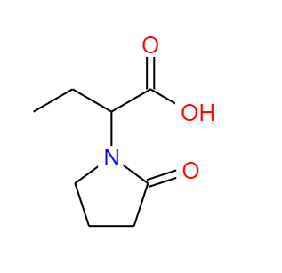 CAS: 102849-49-0,中文名称: (2S)-2-(2-氧吡咯烷基-1-基)丁酸 英文名称:(2S)-2-(2-Oxopyrrolidin-1-yl)butanoic acid