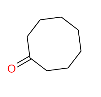 CAS： 502-49-8，中文名称： 环辛酮 英文名称： Cyclooctanone 