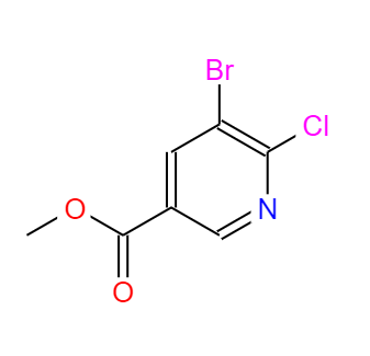 CAS： 78686-77-8，中文名称： 5-溴-6-氯烟酸甲酯 英文名称：methyl 5-bromo-6-chloronicotinate 