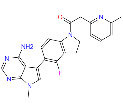 CAS： 1337532-29-2，英文名称：GSK2656157 
