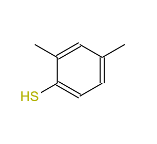  CAS： 13616-82-5，中文名称： 2,4-二甲基苯硫酚 英文名称：2,4-DiMethylthiophenol