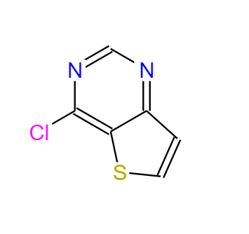 CAS： 16269-66-2，中文名称： 4-氯噻吩并[3,2-d]嘧啶 英文名称：4-Chlorothieno[3,2-d]pyrimidine