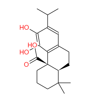 CAS： 3650-09-7，中文名称： 鼠尾草酸 英文名称：Carnosicacid 