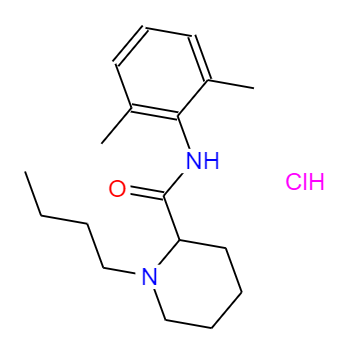 CAS： 14252-80-3，中文名称： 盐酸布比卡因 英文名称：Bupivacaine HCl 