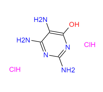 CAS： 51324-37-9，中文名称： 2,4,5-三氨基-6-羟基嘧啶盐酸盐 英文名称：2,4,5-Triamino-6-pyrimidinol dihydrochloride 