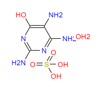 CAS： 35011-47-3，中文名称： 2,4,5-三氨基-6-羟基嘧啶硫酸盐 英文名称：2,4,5-Triamino-6-hydroxypyrimidine sulfate 