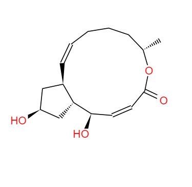 CAS： 20350-15-6，中文名称： 布雷非德菌素 A 英文名称：Brefeldin A 
