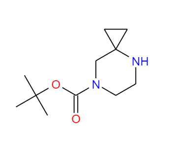 CAS： 886766-28-5，中文名称： 4,7-二氮杂螺[2.5]辛烷-7-甲酸叔丁酯