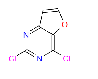 CAS： 956034-07-4，中文名称： 2,4-二氯呋喃并[3,2-D]嘧啶 英文名称：2,4-DICHLOROFURO[3,2-D]PYRIMIDINE 