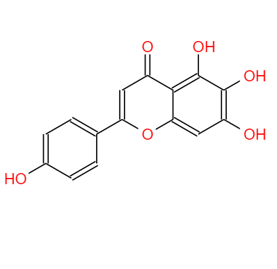  CAS： 529-53-3，中文名称： 野黄芩素