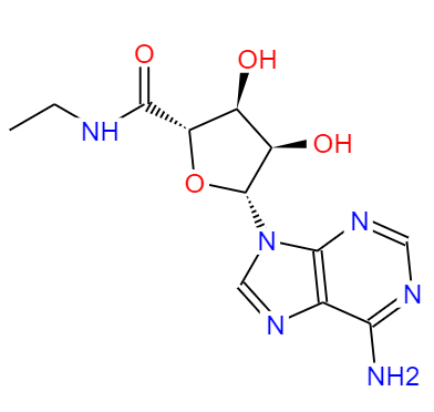 CAS： 35920-39-9，中文名称： 5'-（N-乙基羧酰胺基）腺苷 英文名称：5′-(N-Ethylcarboxamido)adenosine 