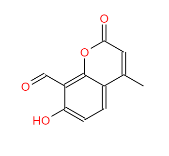 CAS： 14003-96-4，中文名称： 8-甲酰基-7-羟基-4-甲基香豆素 英文名称：4μ8C 