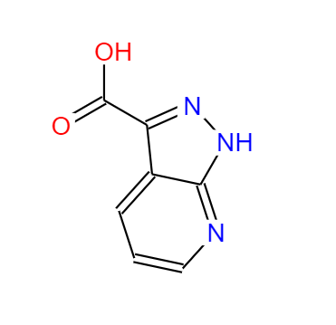 CAS： 116855-08-4，中文名称： 1H-吡唑基[3,4-b]吡啶-3-羧酸 英文名称：1H-Pyrazolo[3,4-b]pyridine-3-carboxylicacid 