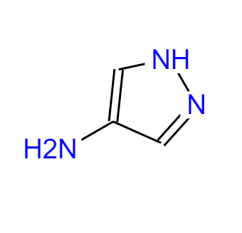 CAS： 28466-26-4，中文名称： 4-氨基吡唑 英文名称：1H-PYRAZOL-4-YLAMINE 