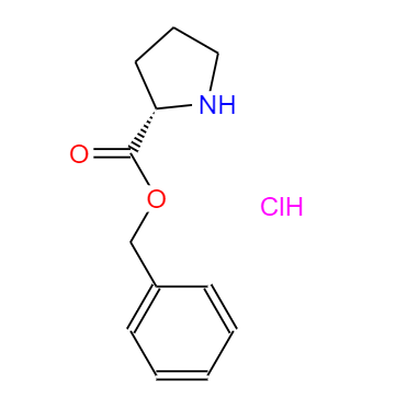 CAS： 16652-71-4，中文名称： L-脯氨酸苄酯 盐酸盐 英文名称：L-Proline benzyl ester hydrochloride 