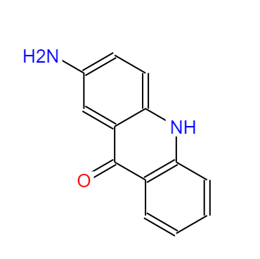 CAS： 27918-14-5，中文名称： 2-氨基吖啶酮 英文名称：2-Aminoacridone 