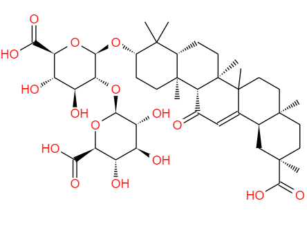 CAS： 118441-85-3，中文名称： 18β,20α-甘草酸 英文名称：(18β,20α)-Glycyrrhizic acid 