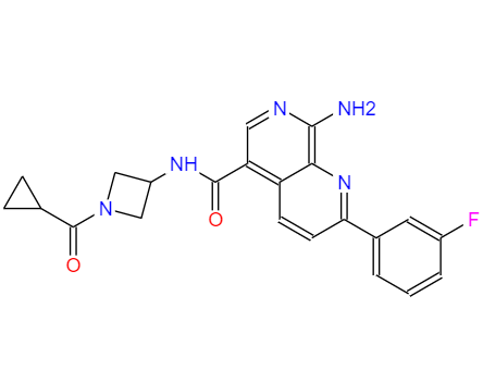 CAS： 1449277-10-4，英文名称：GNE-495 