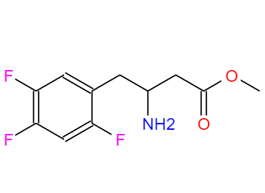 CAS：1253055-92-3，中文名称：3-氨基-4-(2,4,5-三氟苯基) 丁酸甲酯，英文名称：Methyl3-amino-4-(2,4,5-trifluorophenyl)butanoate